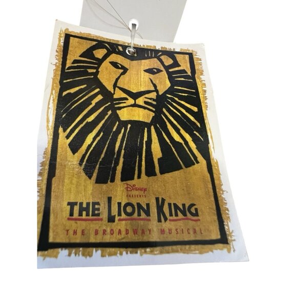 Disney Simba Soft Toy Plush The Lion King Original Broadway‎ Musical Bean Bag - Picture 5 of 5